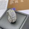 3D Round Moissanite Diamond Rings for Men