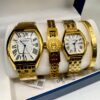 Cartier Couples Bracelet and Watch Set