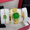 Best Quality Female Versace Watch And Bracelet Set