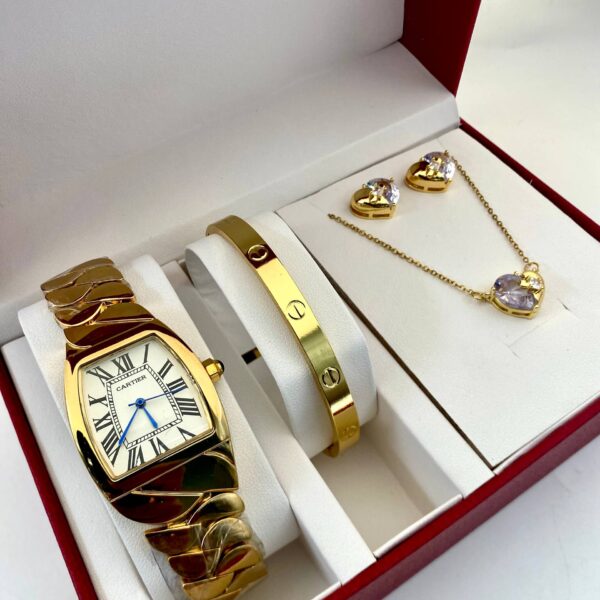 Best Quality Cartier Female Watch Set